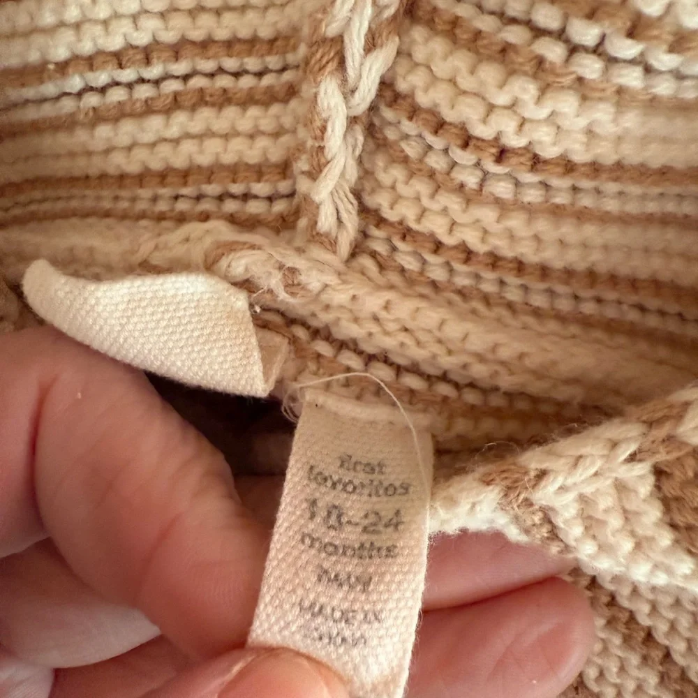 Baby Gap Striped Hooded Cardigan